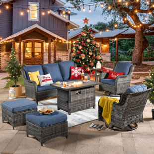 Rowley patio best sale sectional with cushions